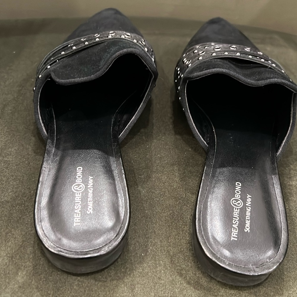 Treasure & Bond x Something Navy Kaine Strappy Mules - Picture 4 of 9